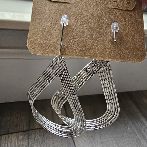 New Silver Earrings - Picture 3 of 3